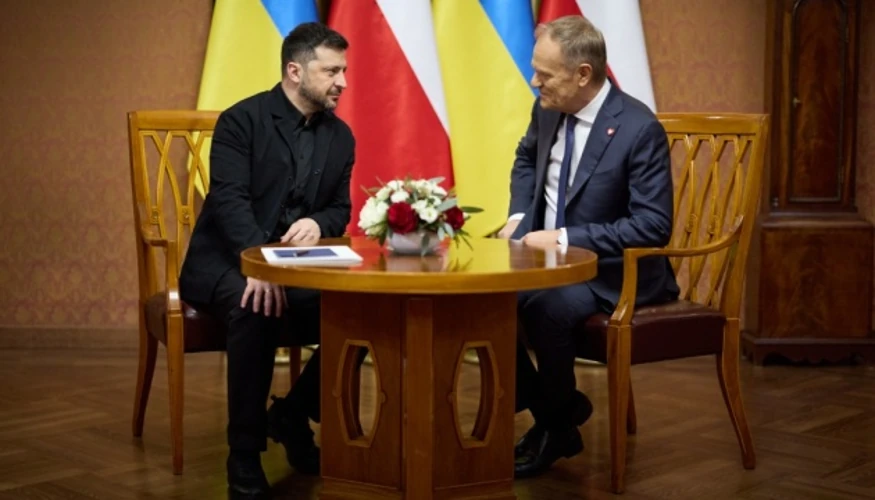 Люблін став майданчиком для перших після загострення переговорів Зеленського і Туска