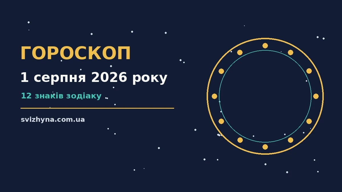 Зоряне небо над міським пейзажем увечері 1 серпня, символ порад гороскопу