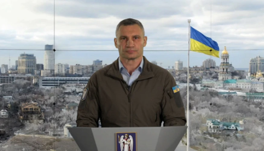 Віталій Кличко під час брифінгу щодо підготовки Києва до опалювального сезону