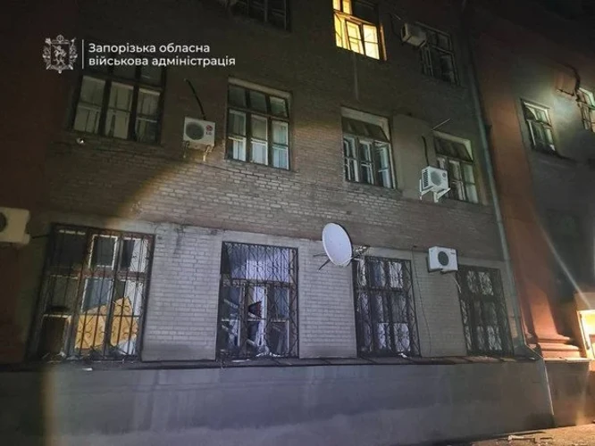 Наслідки нічної атаки на територію гаражного кооперативу в Запоріжжі 10 серпня